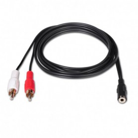 CABLE AUDIO ESTEREO 3.5H-2XRCAM 1.5 M NANOCABLE 10.24.1301