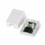 ROSETA DE SUPERFICIE PARA RJ45 CAT.6 UTP 1 TOMA BLANCO NANOCABLE 10.21.1501