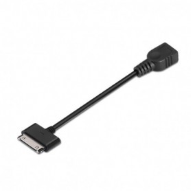 CABLE USB 2.0 OTG PARA SAMSUNG 30PM-AH NEGRO 15 CM NANOCABLE 10.10.4000