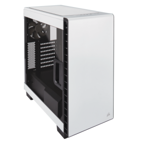 CAJA  ATX SEMITORRE CORSAIR CARBIDE 400C CLEAR BLANCA MID TOWER CC-9011095-WW