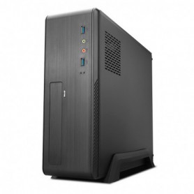 CAJA  MICRO-ATXMINI-ITX  SLIM TOOQ  2USB3 500W NEGRA TOOQ TQC-3006DU3C