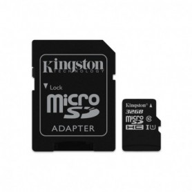 MEMORIA  SECURE DIGITAL MICRO SDHC  32GB KINGSTON CLASE10 SDCS32GB