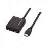 DUPLICADOR HDMI SPLITTER V1.3 1 IN X2 OUT CABLE 50CM ALIMENT NANOCABLE 10.25.3502
