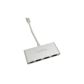 HUB USB-C COOLBOX 3 USB 3.0(A)  POWERDELIVERY COO-HUC3U3PD