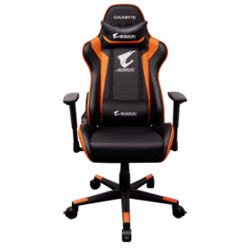 SILLA GAMING  GIGABYTE AGC300 BLACK AND ORANGE