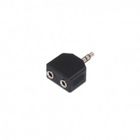 ADAPTADOR AUDIO ESTEREO 2XJACK 3.5H-JACK 3.5M NANOCABLE 10.27.0012