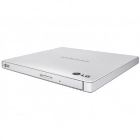 REGRABADORA EXTERNA DVD DOBLE CAPA LG SLIM BLANCA GP57EW40