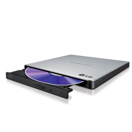 REGRABADORA EXTERNA DVD DOBLE CAPA LG SLIM PLATA GP57ES40
