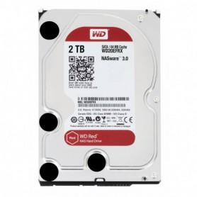 DISCO DURO INTERNO SATA III 2TB WD RED 64MB WD20EFRX