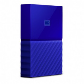 DISCO DURO EXTERNO 2.5 4TB WD MY PASSPORT USB 3.0 AZUL WDBYFT0040BBL-WESN
