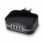 CARGADOR  USB TOOQ PARED TQWC-1S04 4XUSB 6.8 A(TOTAL) AI-TECH NEGRO TQWC-1S04