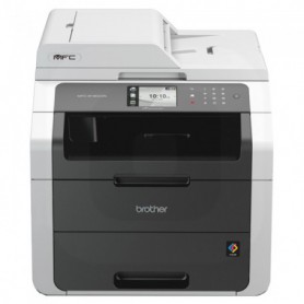 IMPRESORA BROTHER MF LASER COLOR LED SCAN PLANO MFC9140CDN FAX