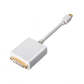 CONVERSOR MINI DP A DVI SINGLE LINK MINI DPM-DVIH BLANCO 15 CM NAN 10.16.0402-W