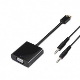 CONVERSOR MINI HDMI SVGAAUDIO CM-SVGAH3.5H NEG 10 CM1.0 M NAN 10.16.2003-BK