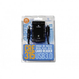LECTOR TARJETA MEMORIA EXTERNO CRE-315 COOLBOX SDMICROSD USB3.0