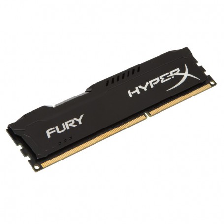 MEMORIA RAM DDR3 8GB PC3-14900 1866MHZ HYPERX FURY BLACK KINGSTON HX318C10FB8