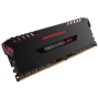 MEMORIA RAM KIT DDR4 16GB(2X8GB) PC4-24000 3000MHZ CORSAIR LED VENGE ROJA