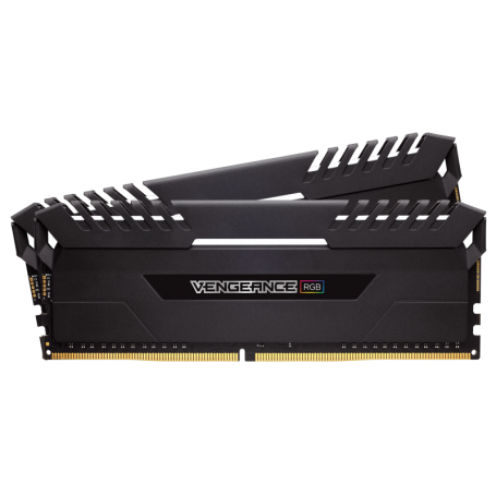 MEMORIA RAM KIT DDR4 16GB(2X8GB) PC4-24000 3000MHZ CORSAIR RGB LED VENGEANCE
