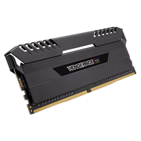 MEMORIA RAM KIT DDR4 16GB(2X8GB) PC4-21300 2666MHZ CORSAIR RGB LED VENGEANCE