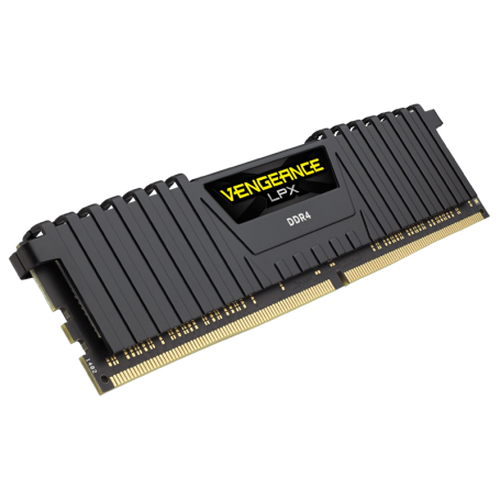 MEMORIA RAM KIT DDR4 8GB(2X4GB) PC4-19200 2400MHZ CORSAIR VENGE LPX