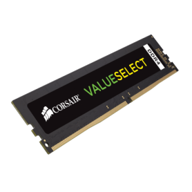 MEMORIA RAM DDR4 4GB PC4-21300 2666MHZ CORSAIR VALUE CL18 CMV4GX4M1A2400C16