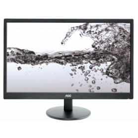 MONITOR 21.5 LED AOC E2270SWN VGA NEGRO