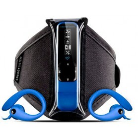 REPRODUCTOR ENERGY MP3 ACTIVE NEON BLUE 4GB FM BRAZALETE