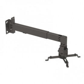 SOPORTE PROYECTOR INCLINABLE EXTENSIBLE DE PARED NEGRO TOOQ PJ4012WT-B