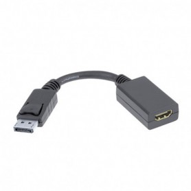 CONVERSOR DISPLAYPORT A HDMI DPM-HDMIH NEGRO 15 CM NANOCABLE 10.16.0502
