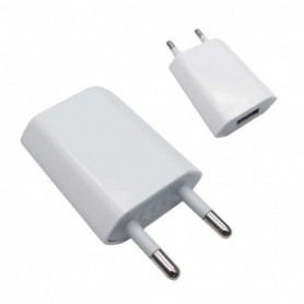 CARGADOR  USB NANOCABLE PARED IPOD IPHONE 5V-1A BLANCO 10.10.2001