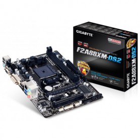 PLACA BASE AMD SFM2 FM2 GIGABYTE F2A88XM-DS2 DDR3 PCIE PCI SATA3 USB3 RAI M-ATX