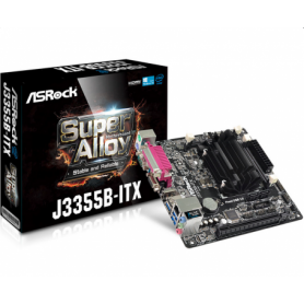 PLACA BASE ASROCK J3355B-ITX CPU INTEL J3355 DRR3 USB3 PCIE HDMI M-ITX