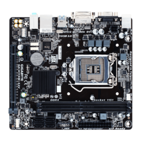 PLACA BASE S1151 GIGABYTE H110M-S2V DDR4 DDR4 PCIE SATA3 USB3 PCIE DVI M-ATX