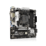 PLACA BASE AMD SAM4 ASROCK AB350M PRO4 DDR4 PCIE SATA3 2PCI HDMI DVI M-ATX