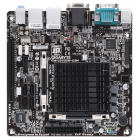PLACA BASE GIGABYTE GA-J3455N-D3H CPU CEL DDR3 PCIE SATA3 USB3 HDMI WF M-ITX
