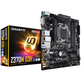 PLACA BASE S1151 GIGABYTE Z370M D3H RGB DDR4 PCIE SATA3 USB3.1 HDMI DVI-D M-ATX