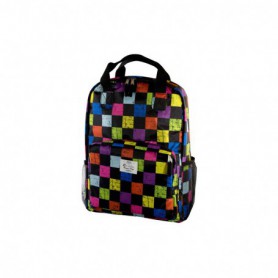 MOCHILA PORTATIL 16 EVITTA STYLE SQUARES 2BOLSILLO EVBP001002