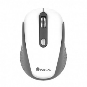 RATON  NGS INALAMBRICO HAZEWHITE NANO USB