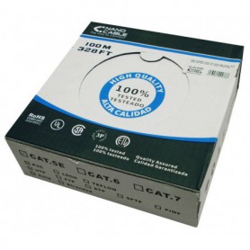 BOBINA  FTP 100M CAT.5 RIGIDO APANTALLADO NANOCABLE 10.20.0702