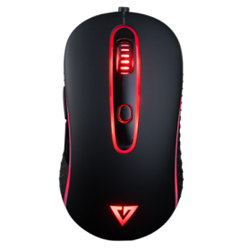 RATON MODECOM USB GAMING VOLCANO MC-GMX2 7200DPI RGB OPTICO NEGRO