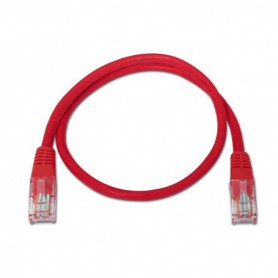 CABLE RED LATIGUILLO RJ45 CAT.5E UTP AWG24 ROJO 3.0 M NANOCABLE 10.20.0103-R