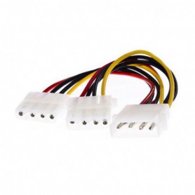 CABLE ALIMENTACION MOLEX 5.25PM-2X5.25PH 20CM NANOCABLE 10.19.0401