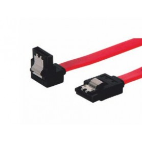 CABLE SATA DATOS ACODADO CON ANCLAJES 0.5 M NANOCABLE 10.18.0301